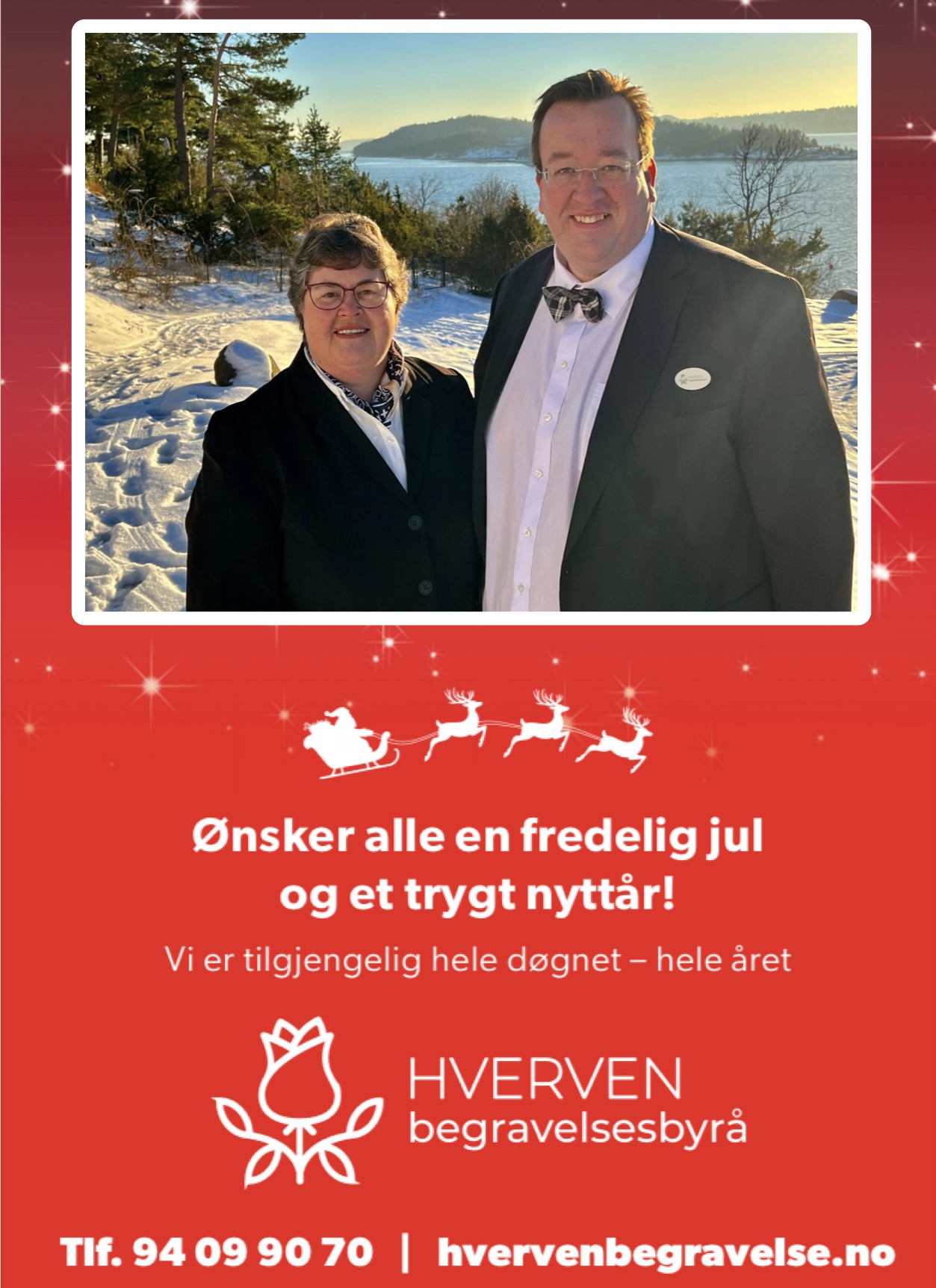 Hege og Jan Kristian Hverven eiere